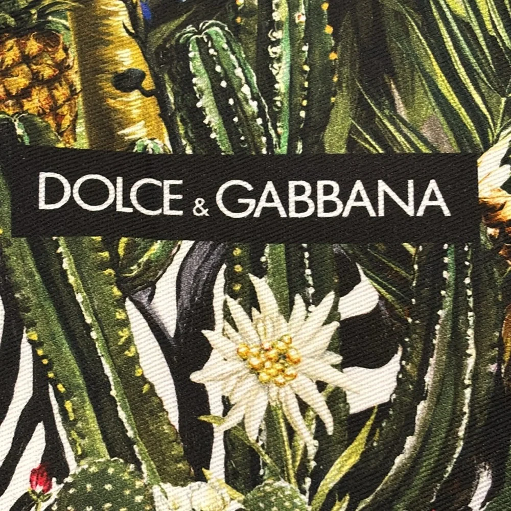 Dolce & Gabbana Multicolor Jungle Print Tote - Picture 4 of 14
